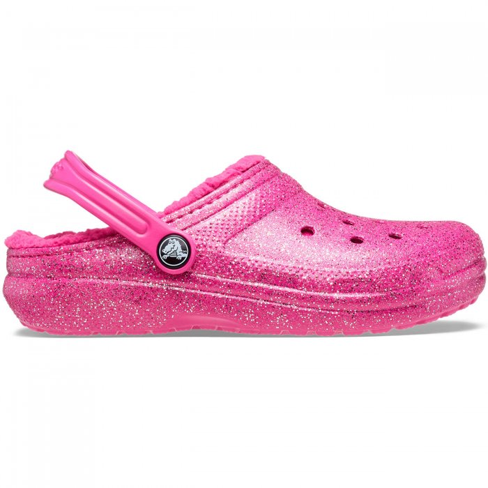 Zuecos de niños Classic Lined Glitter Clog K