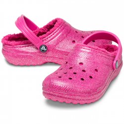 Zuecos de niños Classic Lined Glitter Clog K