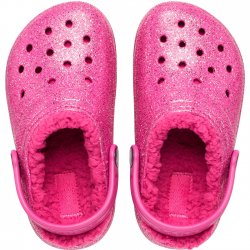 Zuecos de niños Classic Lined Glitter Clog K