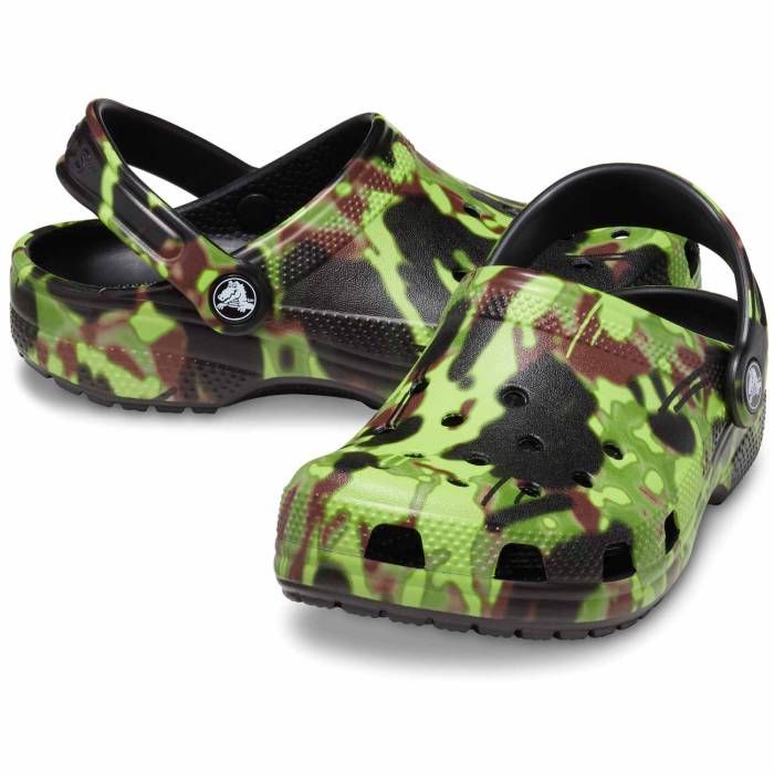 Zuecos de niña Classic Platform Spray Camo T