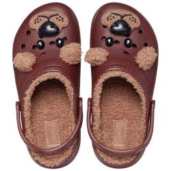 Zuecos de niños Classic Lined I AM Brown Bear T