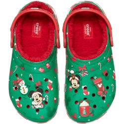 Socas unissexo Classic Lined Mickey Xmas U