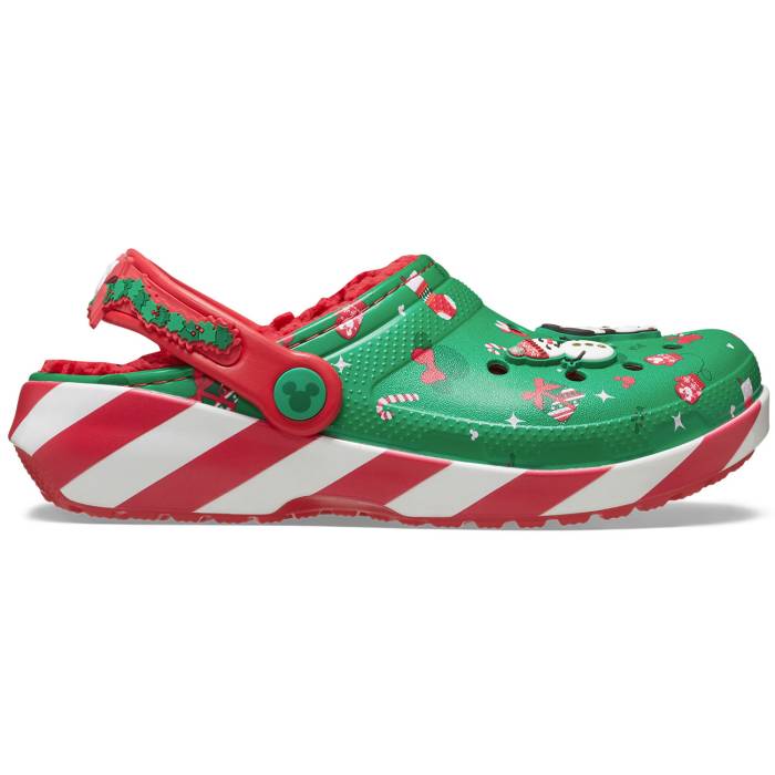 Zuecos de niños Classic Lined Mickey Xmas K