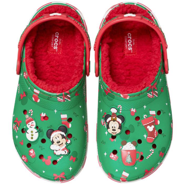 Socas para crianças Classic Lined Mickey Xmas K