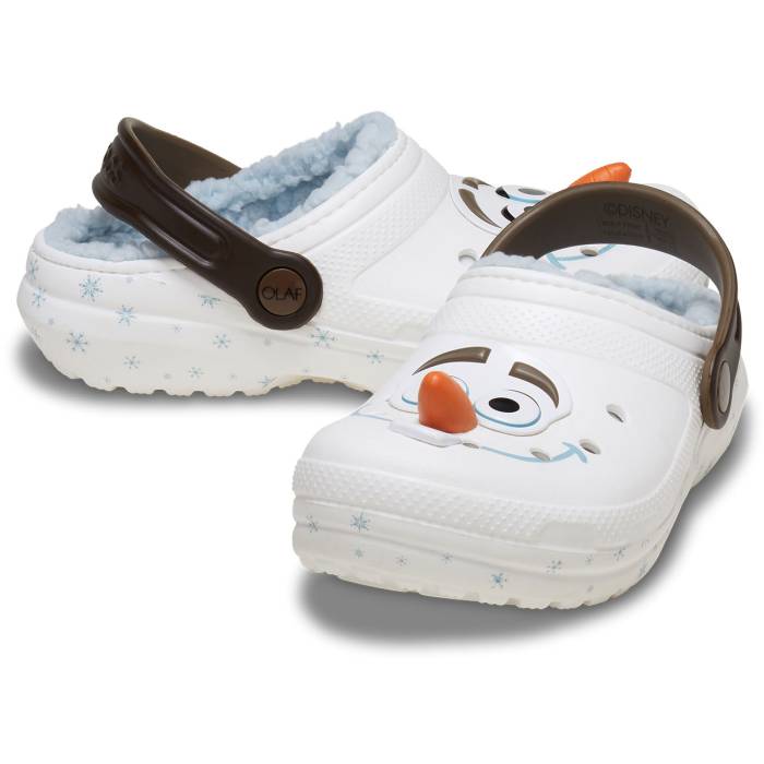 Zuecos de niños Classic Lined Frozen Olaf K