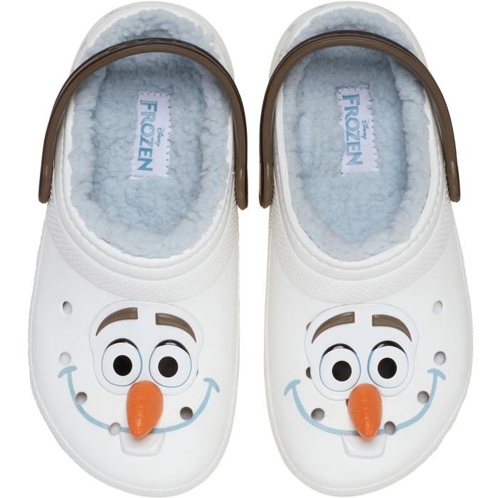 Zuecos de niños Classic Lined Frozen Olaf K