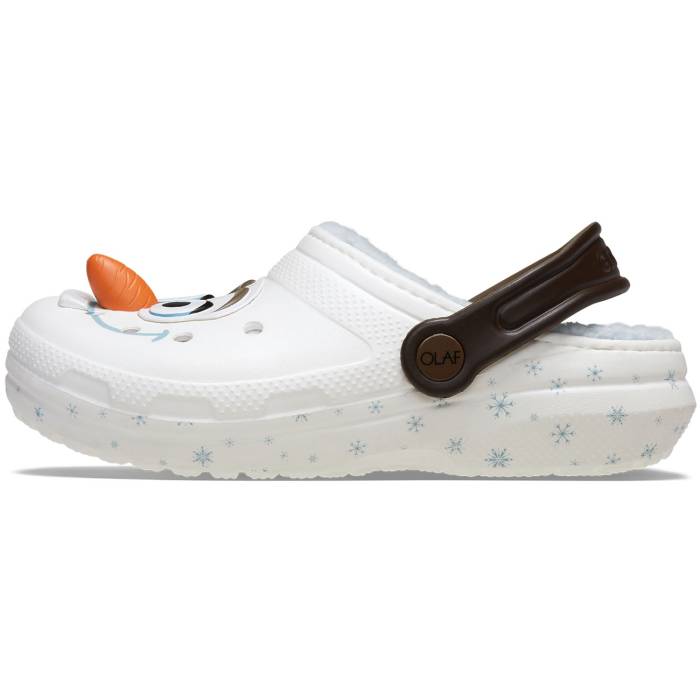 Zuecos de niños Classic Lined Frozen Olaf K