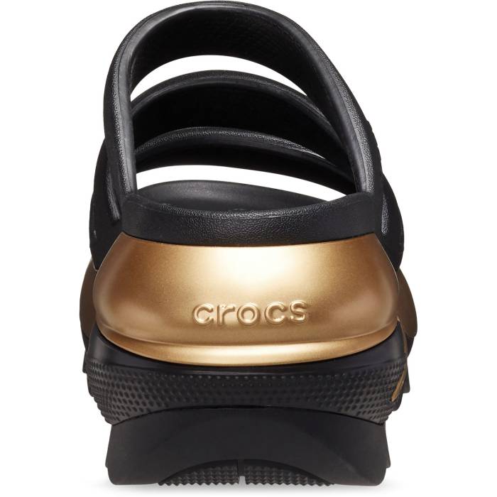 Sandálias slide unissexo Mega Crush Metallic Triple Strap U