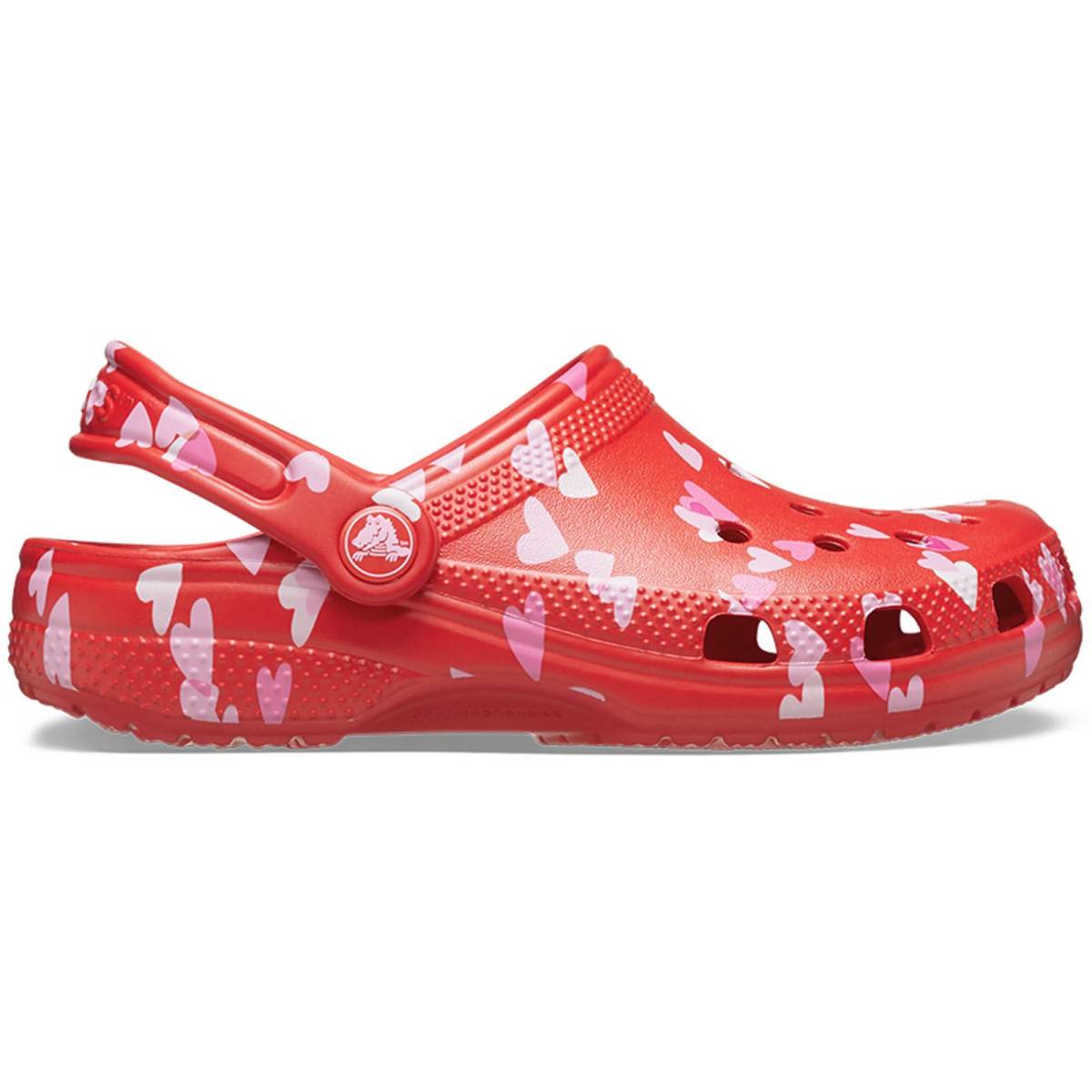 Crocs Zuecos de niños Classic San Valentín K - Pink Milk/Hearts