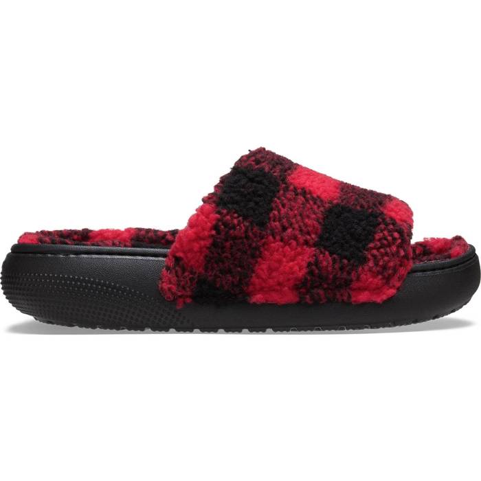 Sandalias slide unisex Classic Buff Check U