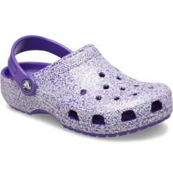 Tamancos infantis clássicos com glitter T