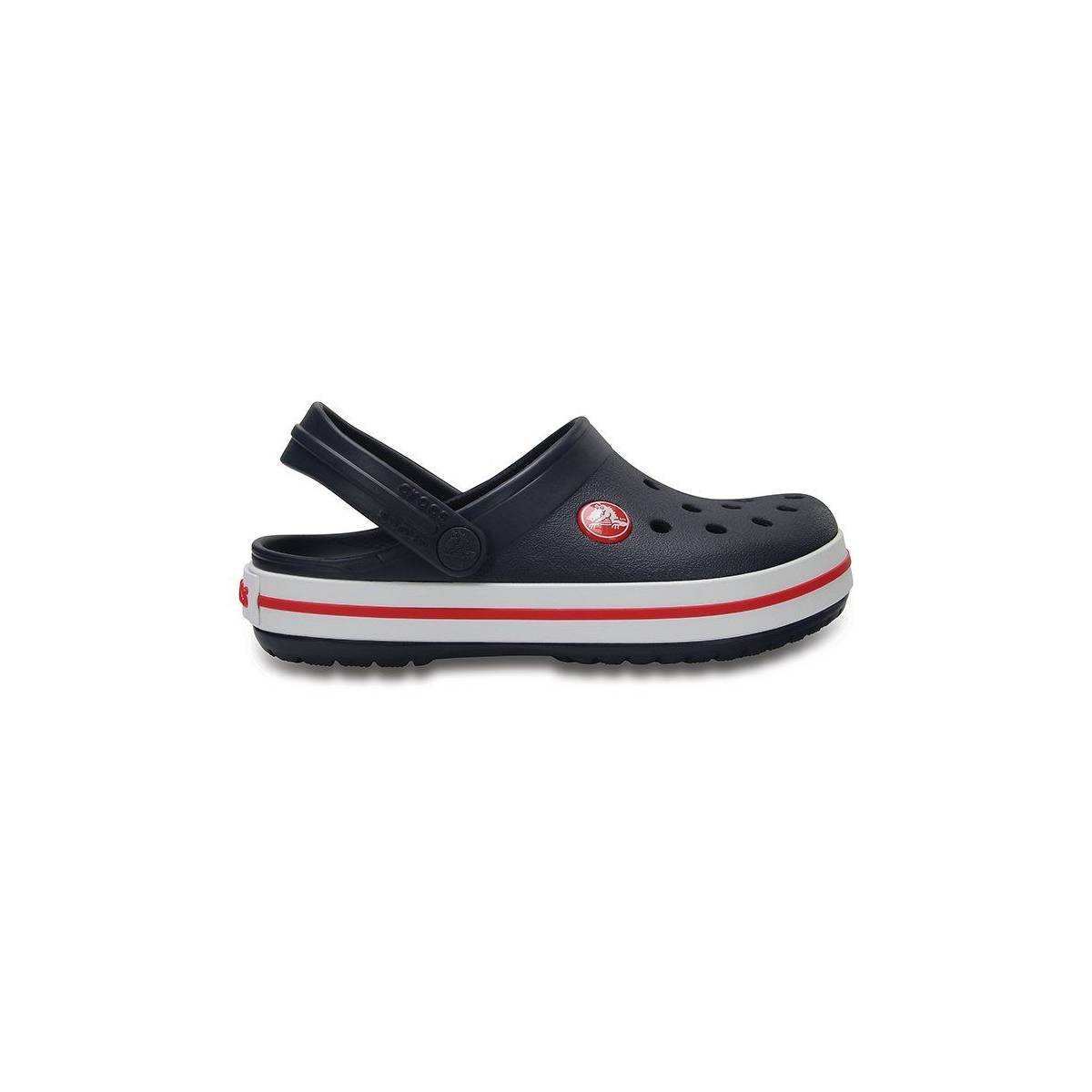 Crocs Zuecos de niños Crocband™ K - White/Green Ivy