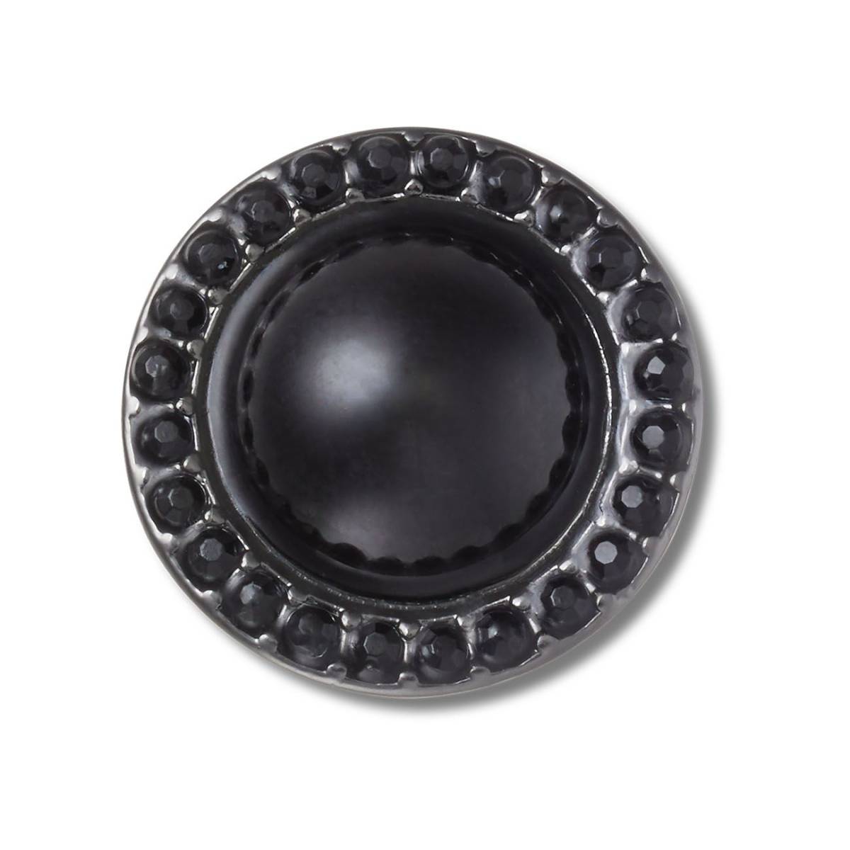 Crocs Cúpula negra con gemas