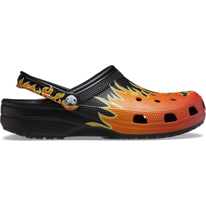 Zuecos unisex Classic Flames Clog U