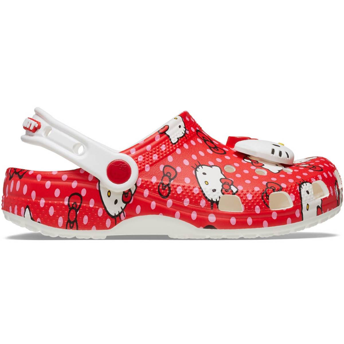 Crocs Zuecos de niños Hello Kitty Red Classic T - Multi
