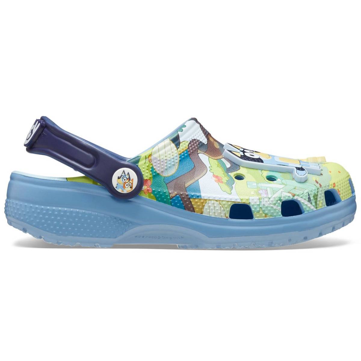 Crocs Zuecos de niños Classic Bluey T - Multi