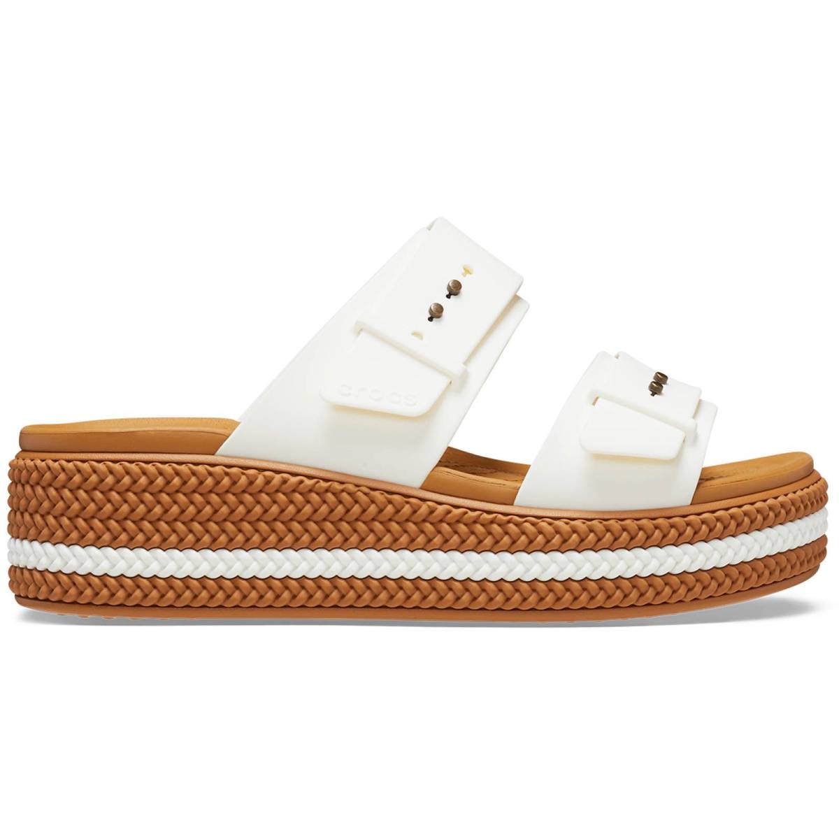 Crocs Sandalias de mujer Brooklyn hebilla W - Black
