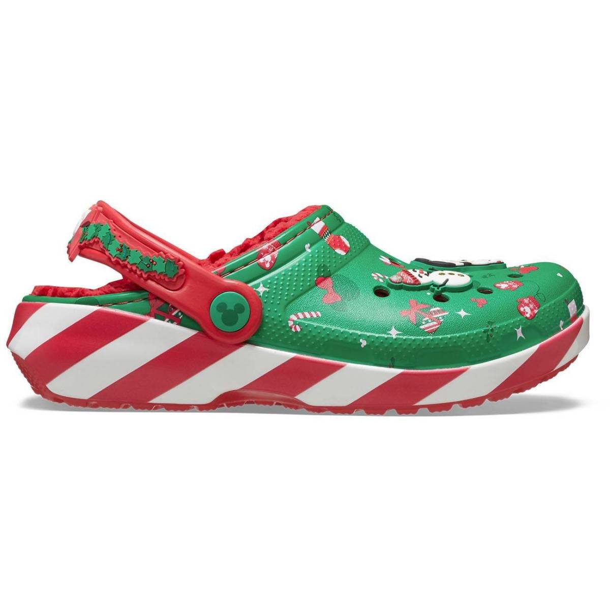Crocs Zuecos de niños Classic Lined Mickey Xmas T - Multi
