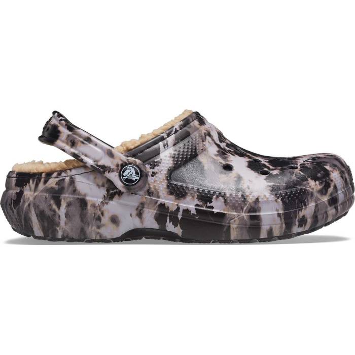 Zuecos unisex Classic Lined Bleach Dye Clog U
