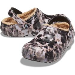 Zuecos unisex Classic Lined Bleach Dye Clog U