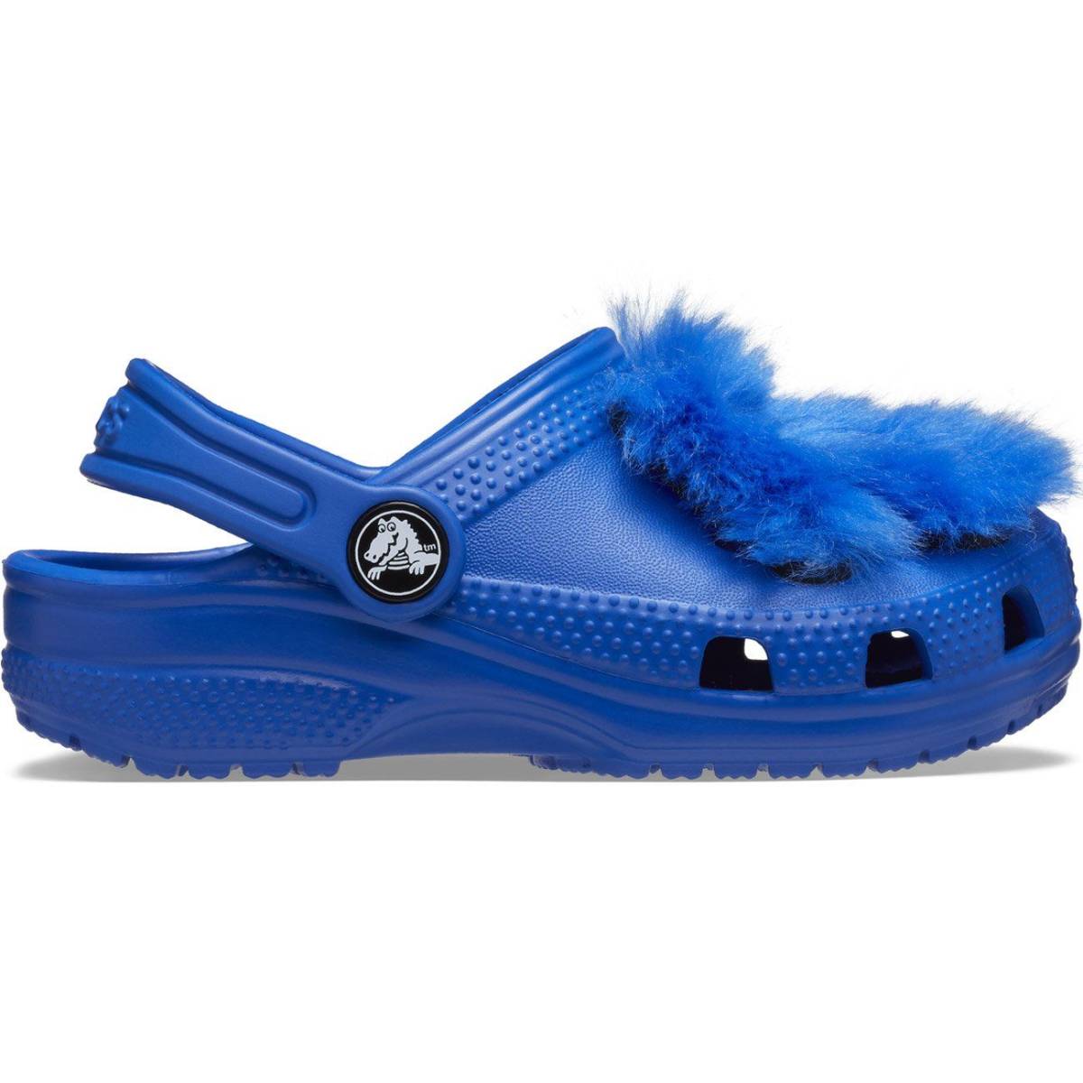 Crocs Zuecos de niños I Am Monster T - Blue Bolt