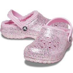 Socas de criança Classic Lined Glitter Clog T