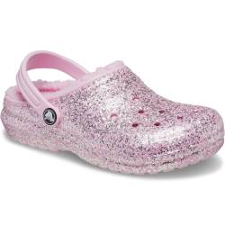 Socas de criança Classic Lined Glitter Clog T