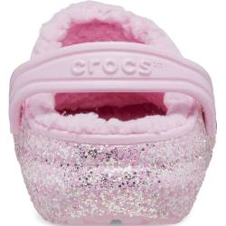 Socas de criança Classic Lined Glitter Clog T