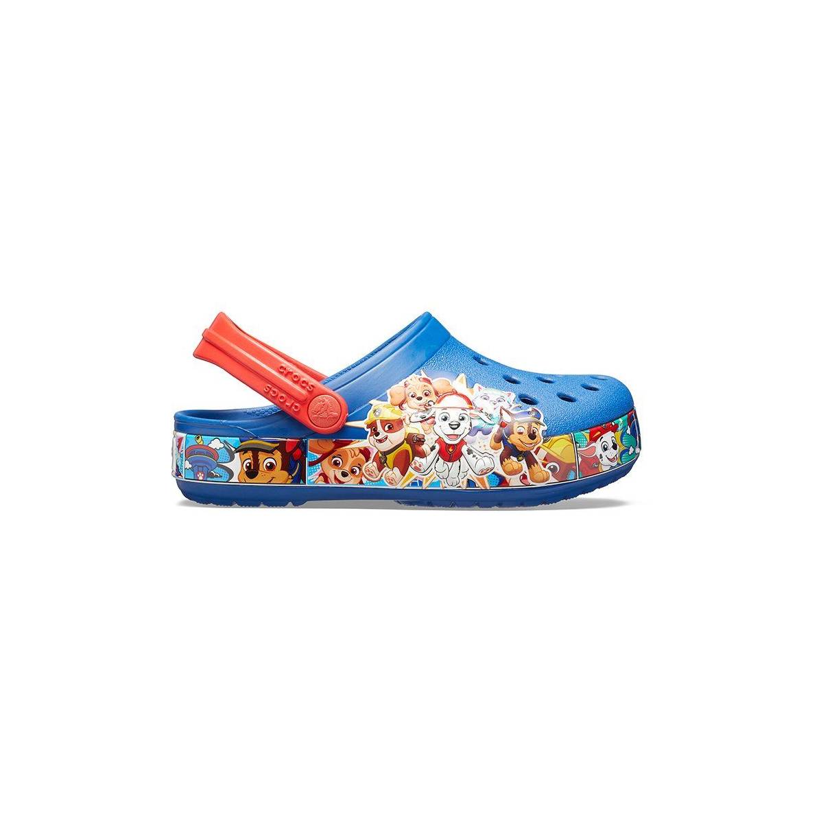 Crocs Zuecos de niños Fun Lab Paw Patrol Band K - Blue Jean