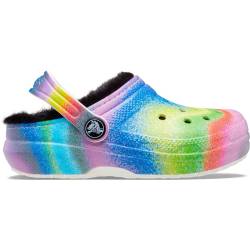 Toddler Classic Lined Spray Dye Clog
