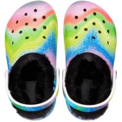 Toddler Classic Lined Spray Dye Clog