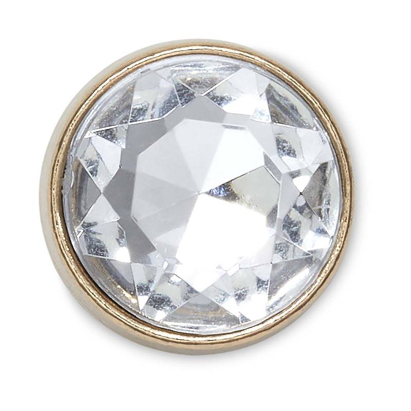 gema dourada transparente