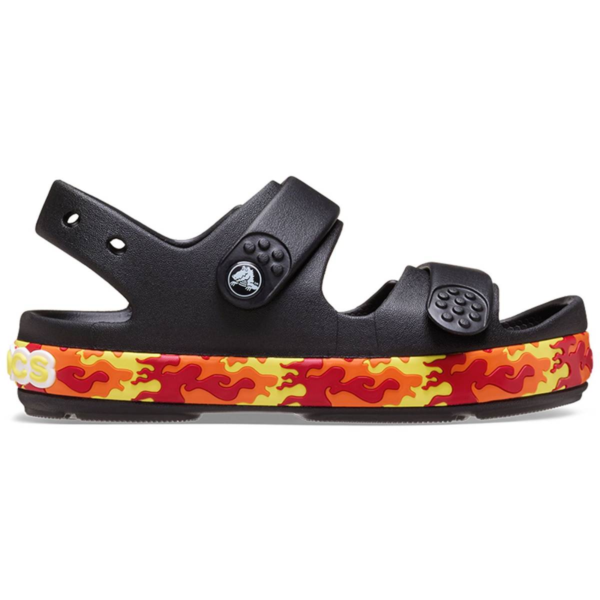Crocs Sandalias de niños Crocband™ Cruiser llamas T - Black