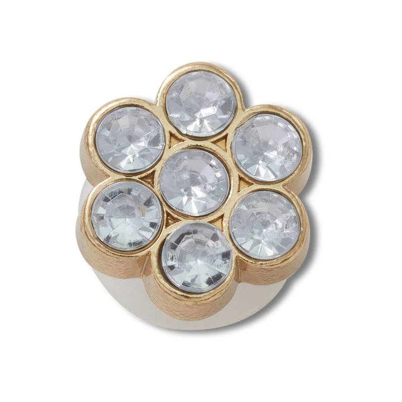 Gema flor pequeña de plata