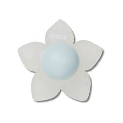 Flor iridiscente azul oscuro