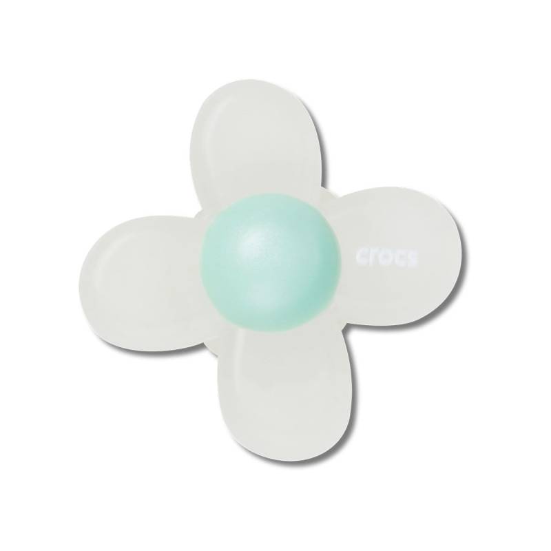 Flor iridiscente azul