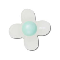 Flor iridiscente azul