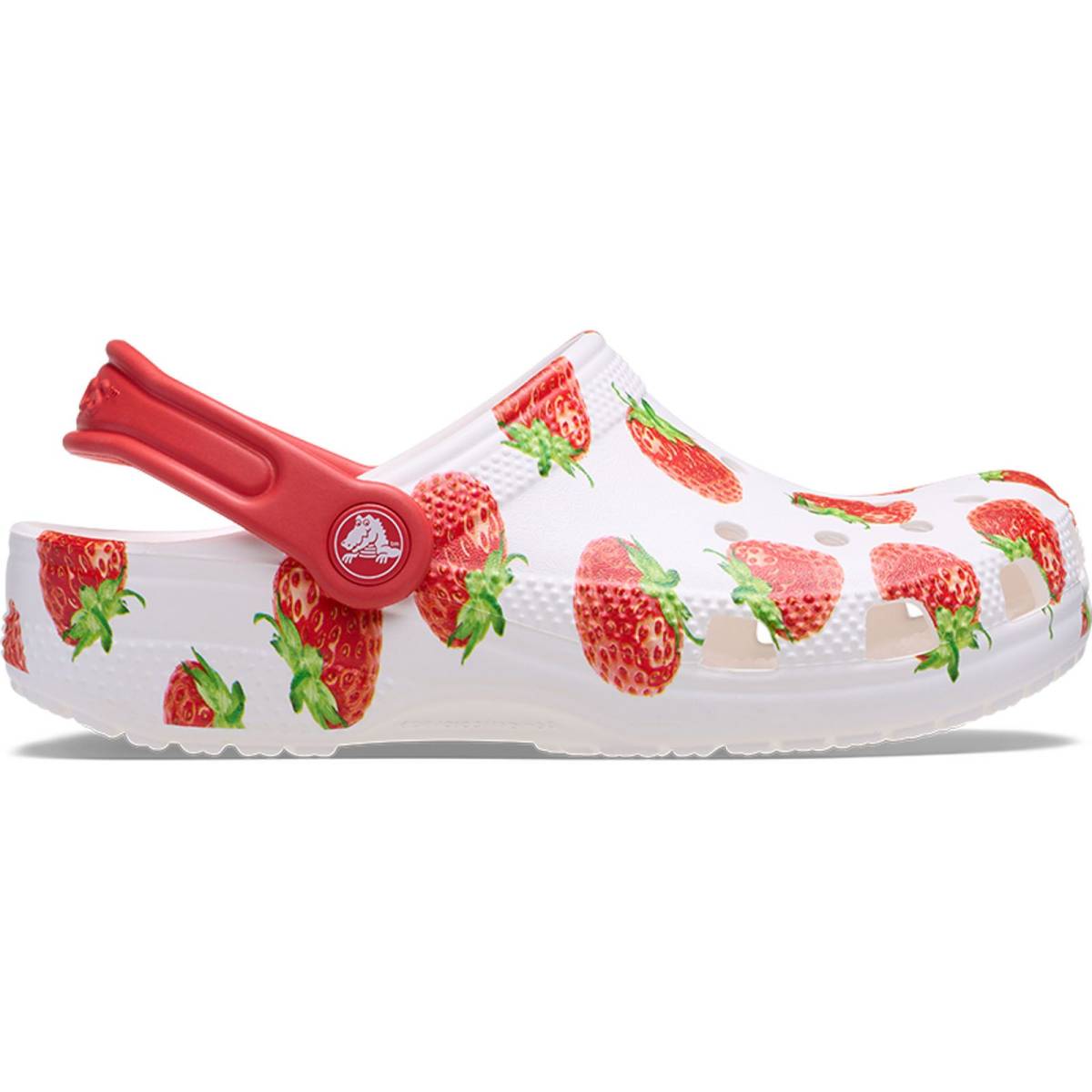 Crocs Zuecos de niños Classic Fresh Fruits K - White