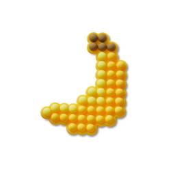 Plátano con cuentas