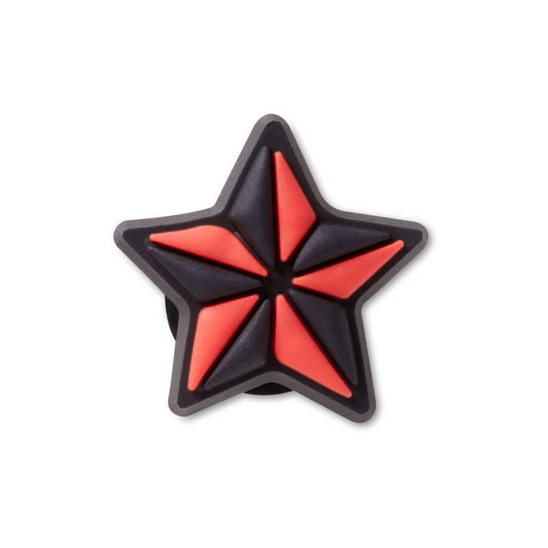 Tatuaje de estrella negra y roja