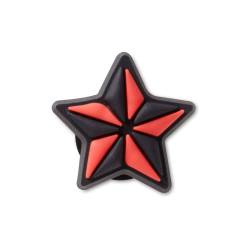 Tatuaje de estrella negra y roja