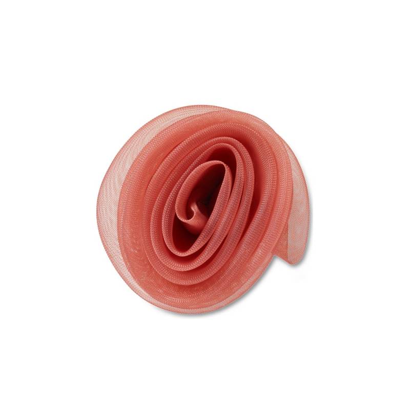 Rosetón rojo oscuro