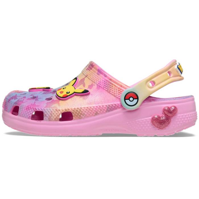 Zuecos de niños Pikachu Pokemon Pink Classic K