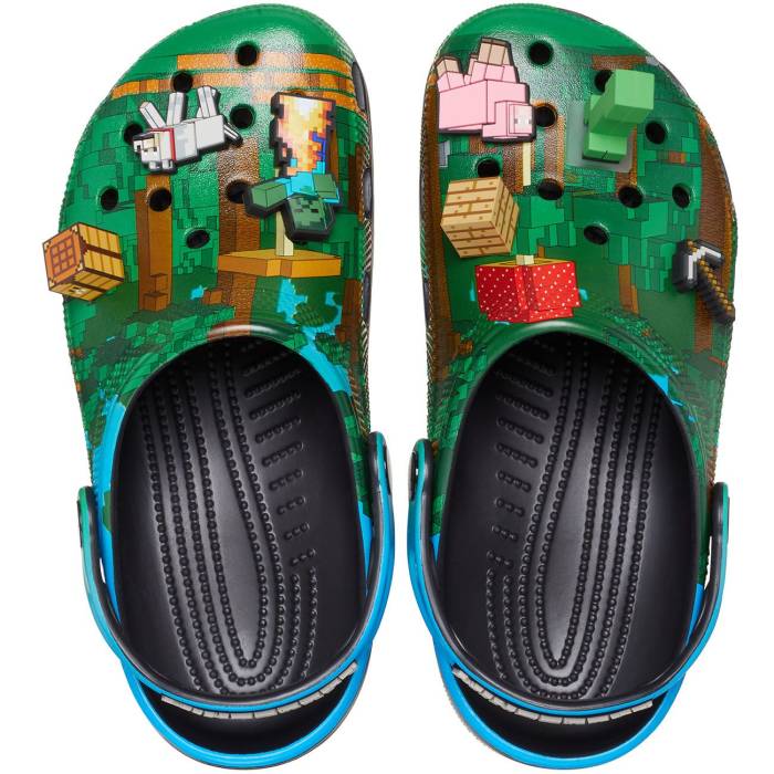 Tamanco unissex Minecraft Classic U