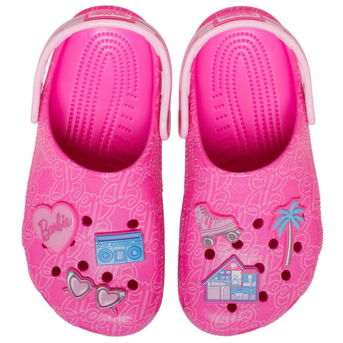 Zuecos para niños Mattel Pink Barbie Classic Clog K