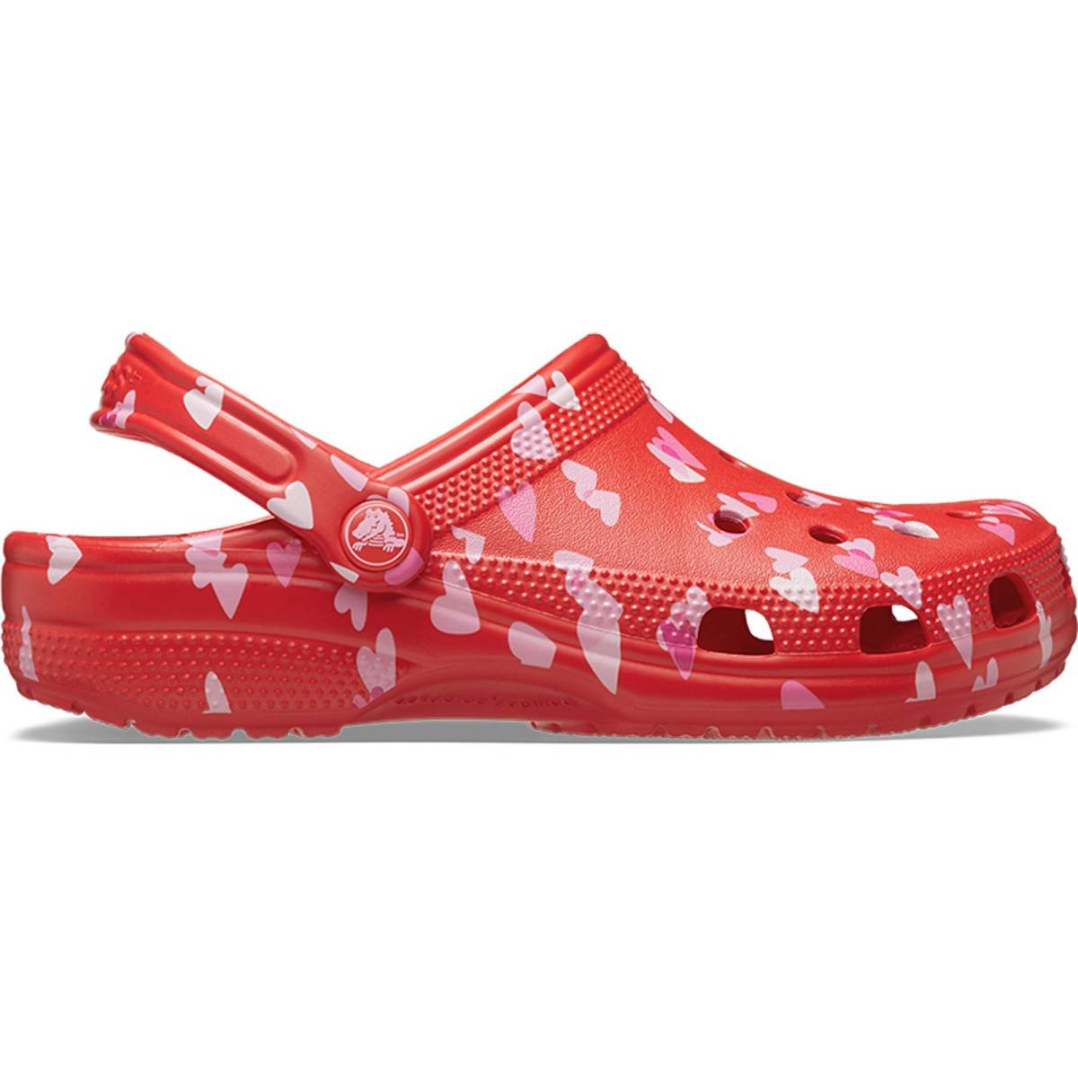 Crocs Zuecos unisex Classic San Valentín U - Pink Milk/Hearts