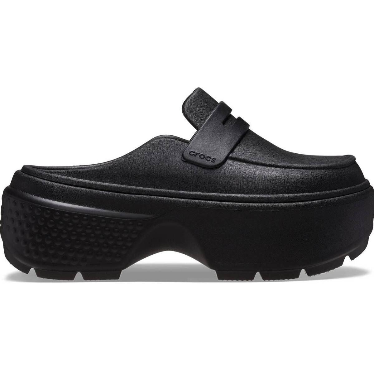 Crocs Mocasines Unisex Stomp Loafer - Linen Black