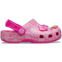 Zuecos para niños pequeños Mattel Pink Barbie Classic Clog T