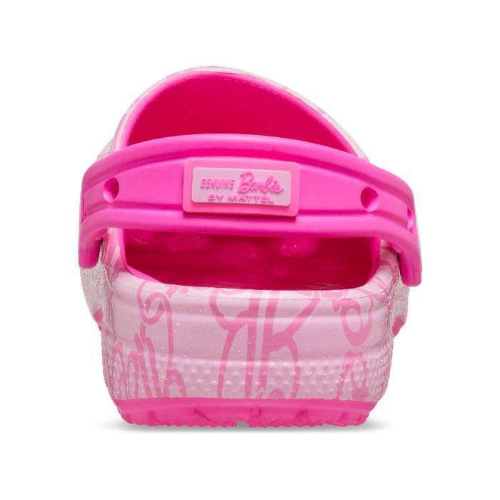 Zuecos para niños pequeños Mattel Pink Barbie Classic Clog T