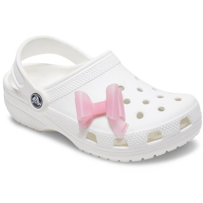 Laço assimétrico rosa